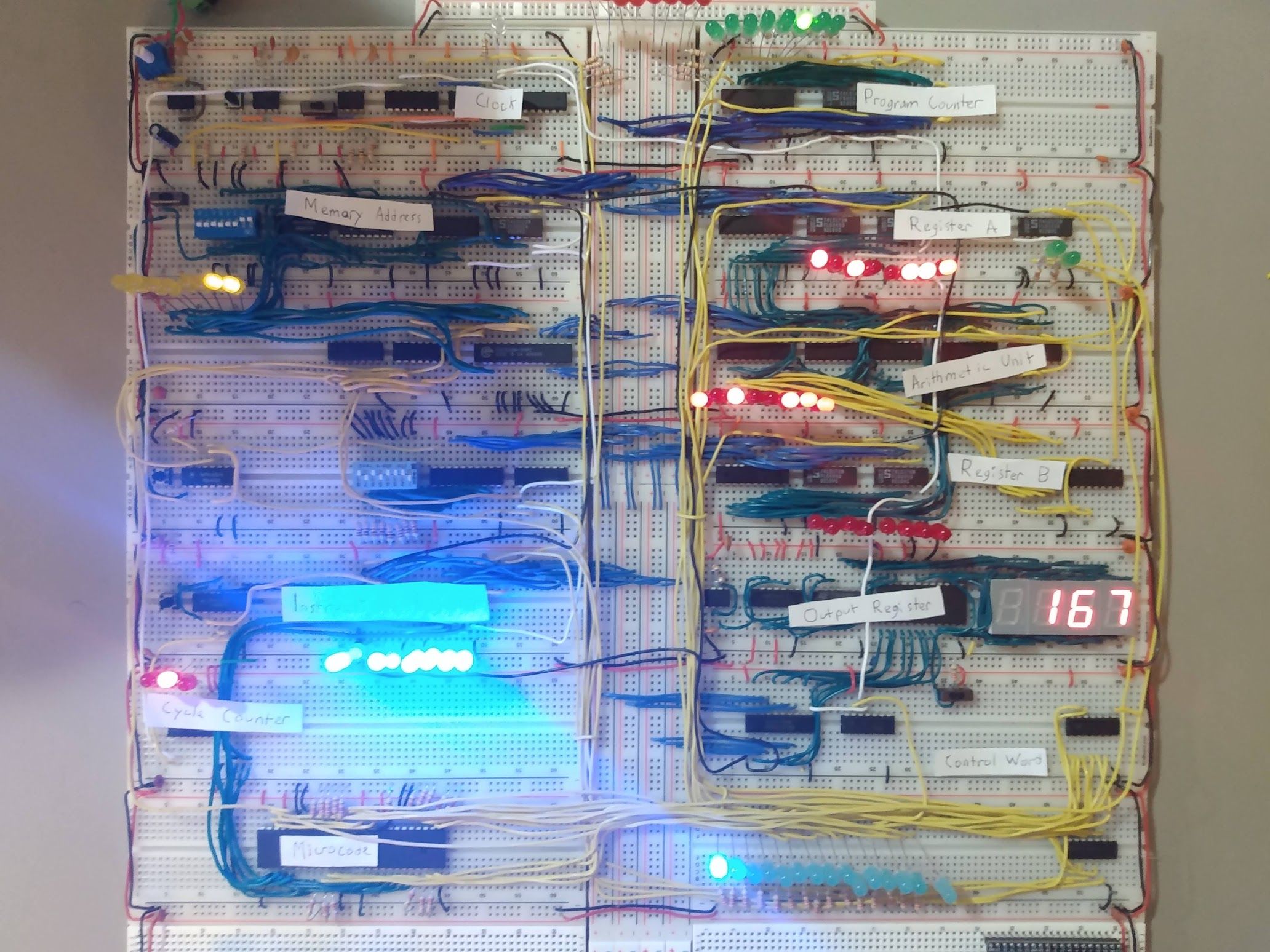 Upgraded 8-bit computer with a few visual differences